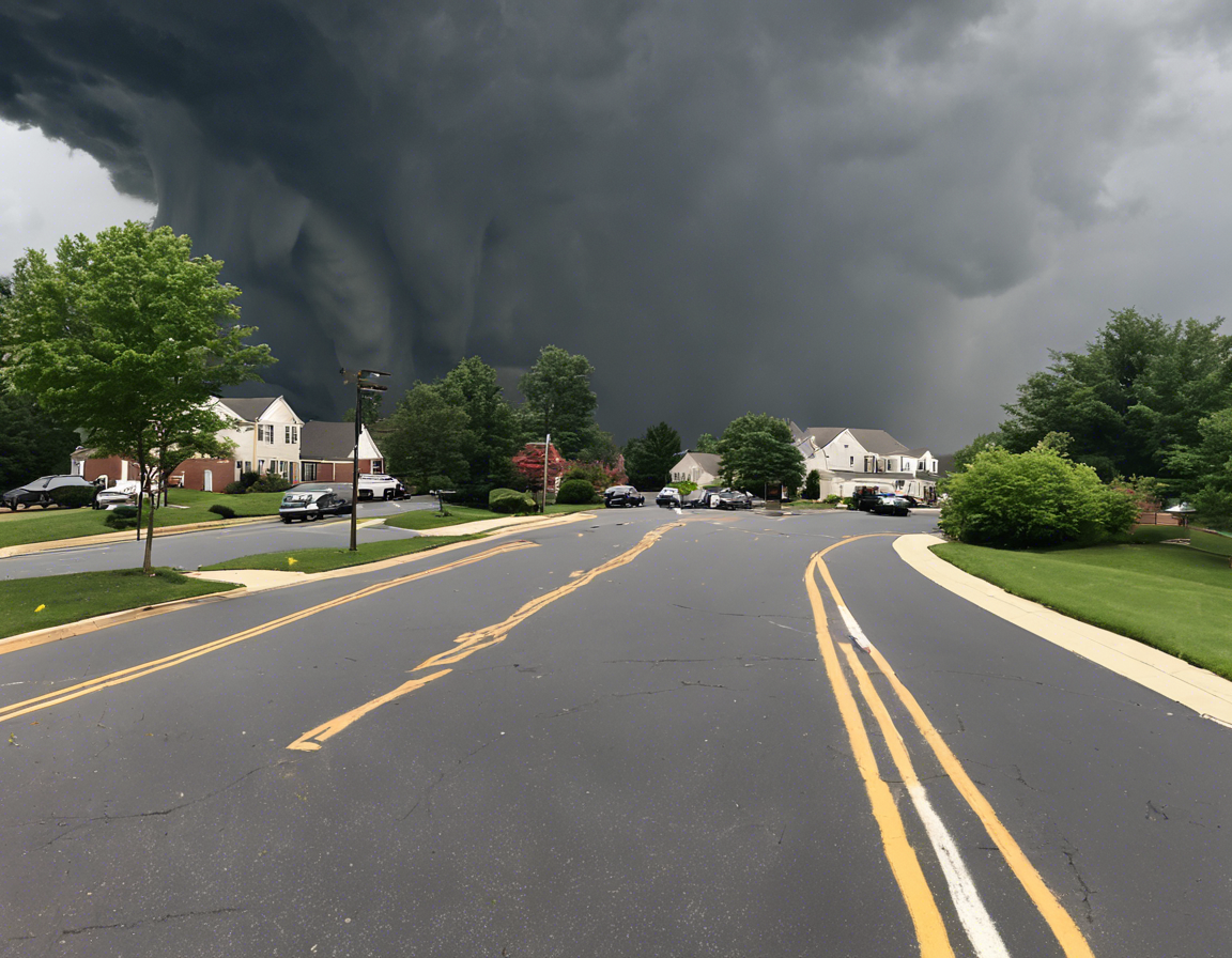 Preparing for a Tornado Warning in Gaithersburg, MD